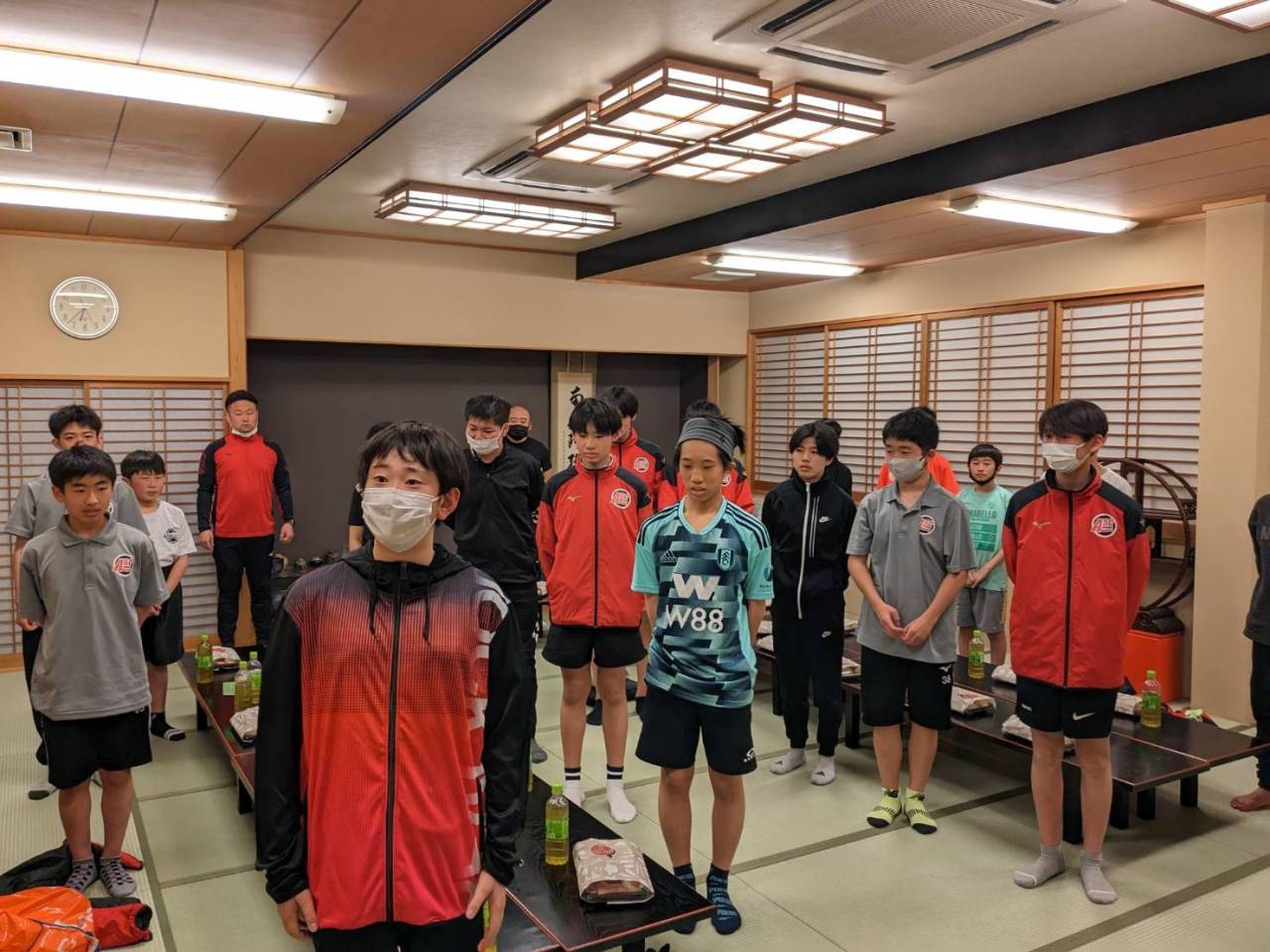 少年サッカー宿泊受入